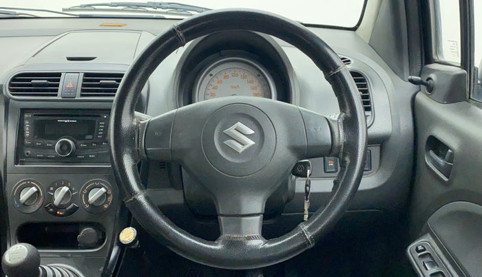 2012 Maruti Ritz LXI, Petrol, Manual, 74,168 km, Steering Wheel Close Up