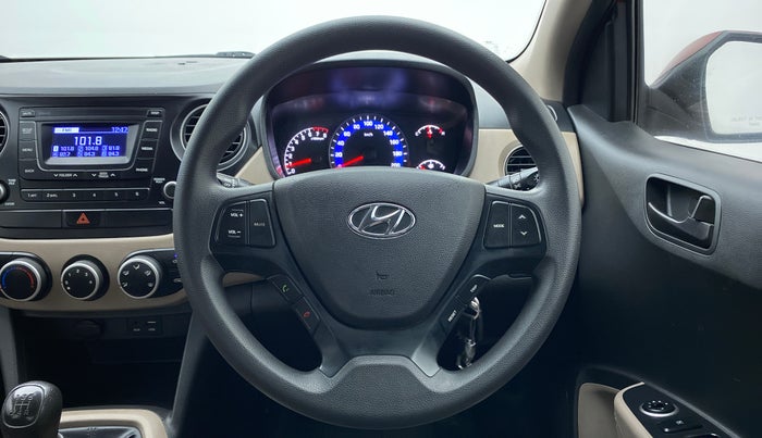 2018 Hyundai Xcent E PLUS, Petrol, Manual, 36,918 km, Steering Wheel Close Up