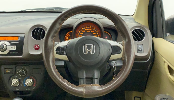 2013 Honda Amaze 1.2L I-VTEC S AT, Petrol, Automatic, 48,797 km, Steering Wheel Close Up
