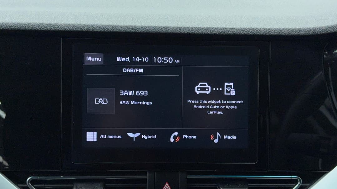 2022 Kia Niro Hev S (hybrid), Automatic, 66638 km, Infotainment System