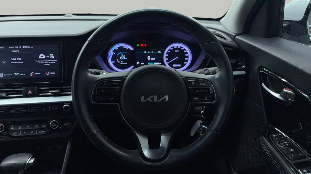 2022 Kia Niro Hev S (hybrid), Automatic, 66638 km, Steering Wheel Close-up