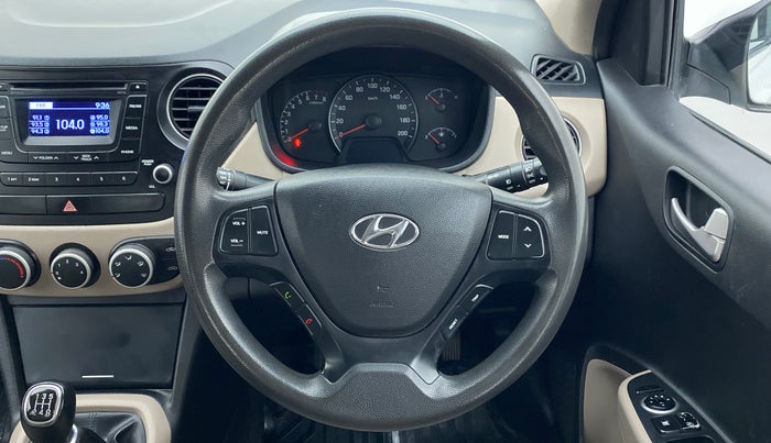 2016 Hyundai Xcent SX 1.2, Petrol, Manual, 51,923 km, Steering Wheel Close Up