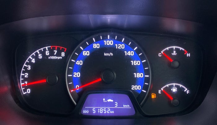 2016 Hyundai Xcent SX 1.2, Petrol, Manual, 51,923 km, Odometer Image