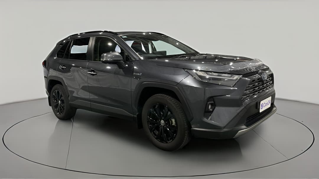 2024 Toyota RAV4 Cruiser (AWD) Hybrid, Automatic, 37498 km, Right Front Diagonal (45- Degree) View
