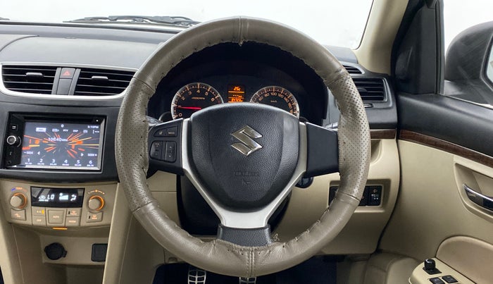 2013 Maruti Swift Dzire ZXI 1.2 BS IV, Petrol, Manual, 84,849 km, Steering Wheel Close Up