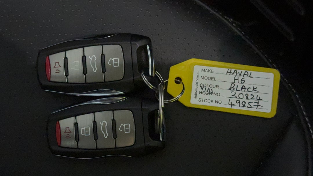 2022 GWM Haval H6 Vanta Awd, Automatic, 93430 km, Key Close-up