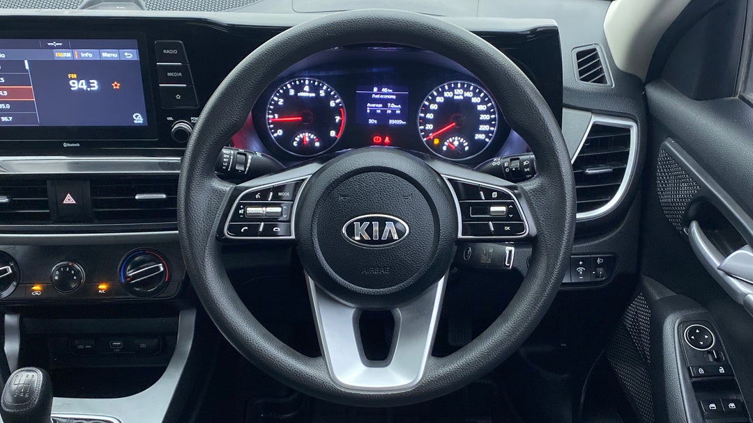 Steering Wheel Close Up