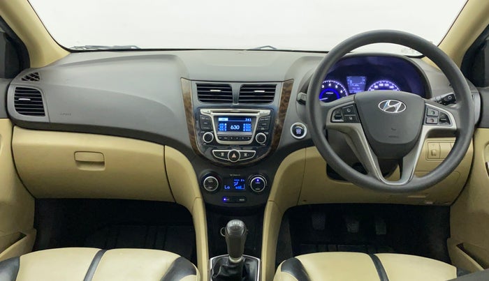 2015 Hyundai Verna FLUIDIC 4S 1.6 VTVT S(O), Petrol, Manual, 78,353 km, Dashboard