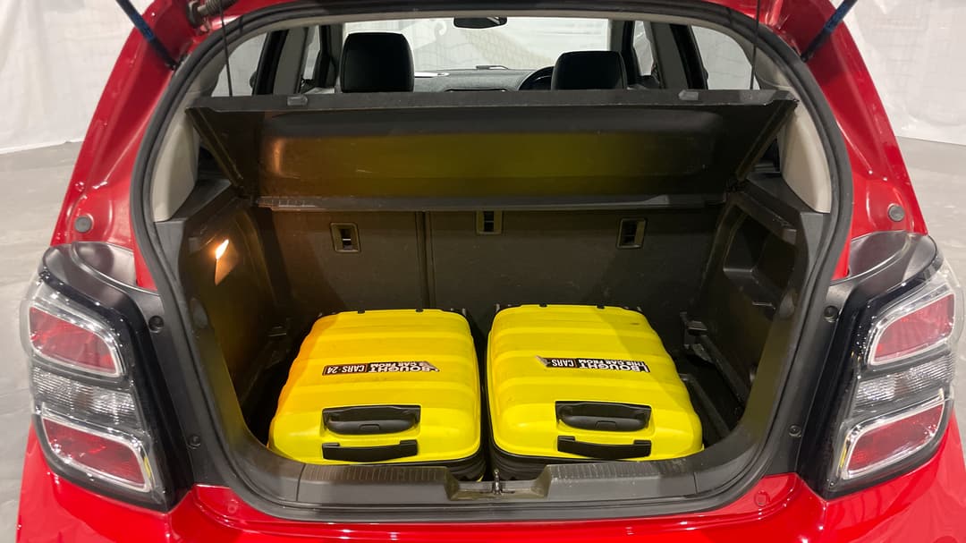 2016 Holden Barina Lt, Automatic, 89968 km, Boot Inside View with Luggage