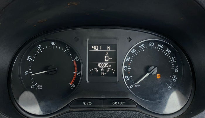 2017 Skoda Rapid ELEGANCE 1.6 MPFI AT, Petrol, Automatic, 50,500 km, Odometer Image