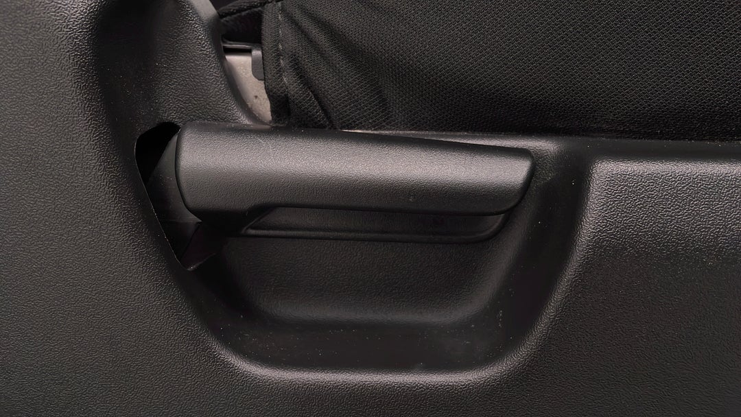 Drivers Side Adjustment Panel