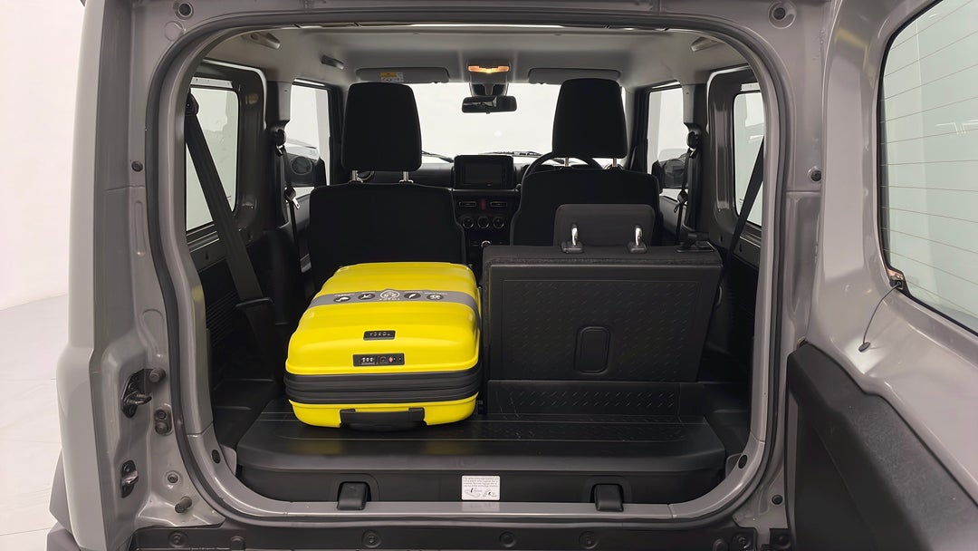 Boot Inside View with Luggage