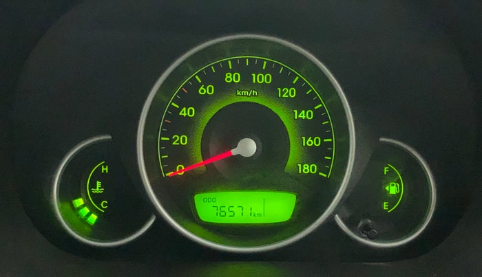 2017 Hyundai Eon MAGNA +, Petrol, Manual, 76,570 km, Odometer Image