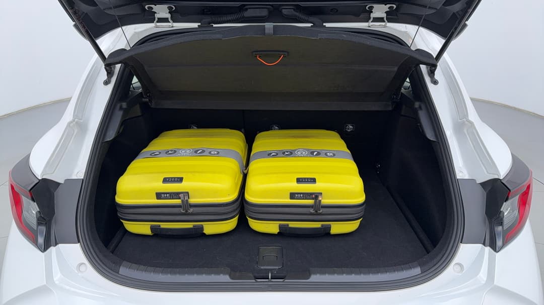 Boot Inside View with Luggage