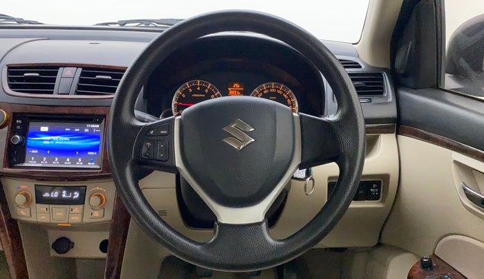 2014 Maruti Swift Dzire ZXI, Petrol, Manual, 93,985 km, Steering Wheel Close Up