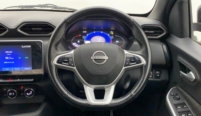 2021 Nissan MAGNITE XV PREMIUM DUAL TONE, Petrol, Manual, 24,085 km, Steering Wheel Close Up