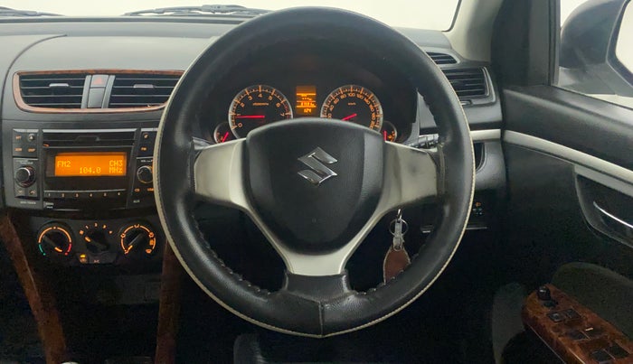 2017 Maruti Swift VXI, Petrol, Manual, 37,591 km, Steering Wheel Close Up