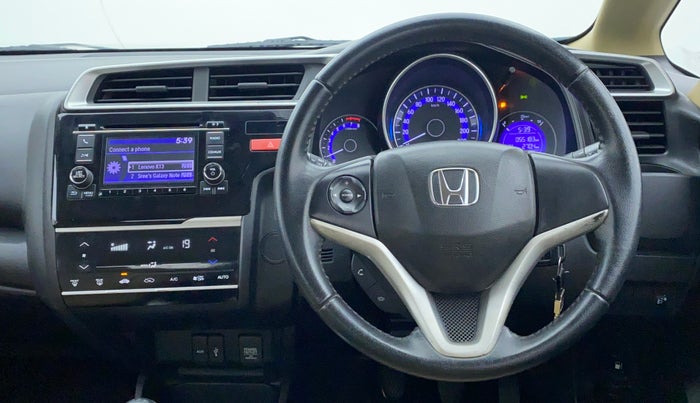 2015 Honda Jazz 1.2 V MT, Petrol, Manual, 55,247 km, Steering Wheel Close Up
