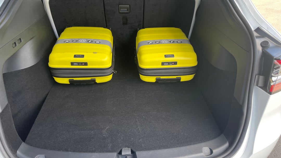 Boot Inside View with Luggage