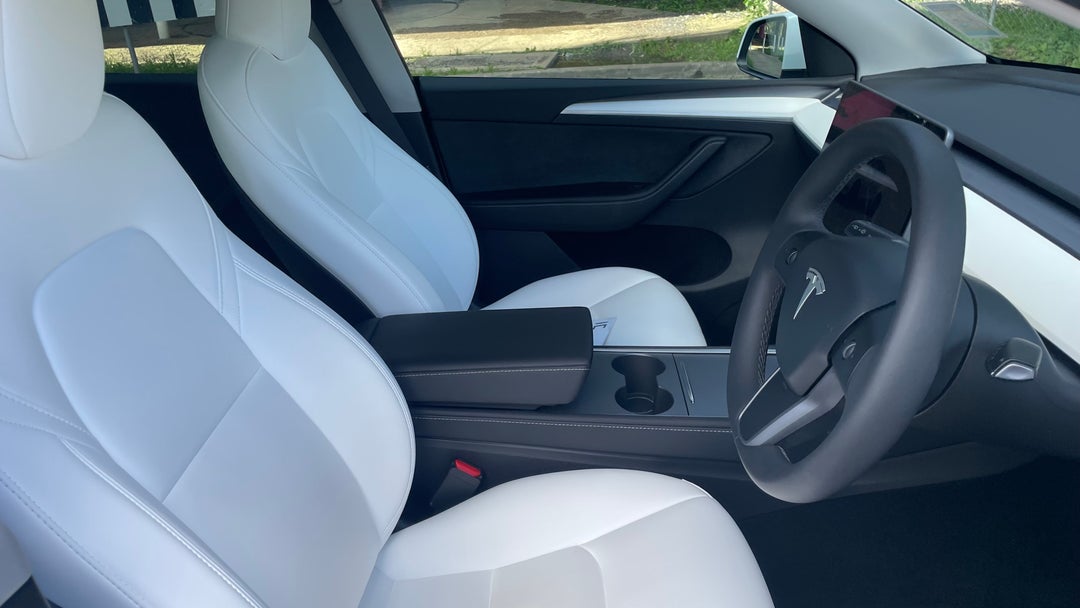 Right Side Front Door Cabin View