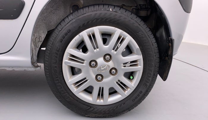 2010 Hyundai Santro Xing GLS, Petrol, Manual, 87,357 km, Left Rear Wheel