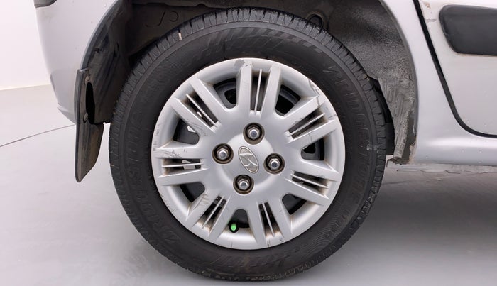 2010 Hyundai Santro Xing GLS, Petrol, Manual, 87,357 km, Right Rear Wheel