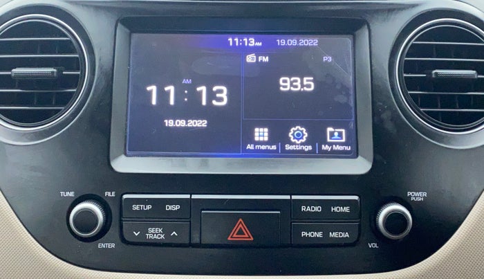 2018 Hyundai Grand i10 ASTA 1.2 VTVT, Petrol, Manual, 15,908 km, Infotainment System