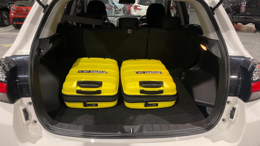 2021 Mitsubishi ASX Es-l (2WD), Automatic, 25567 km, Boot Inside View with Luggage
