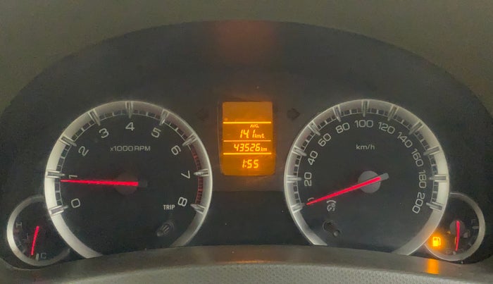 2014 Maruti Ertiga VXI, Petrol, Manual, 43,894 km, Odometer Image