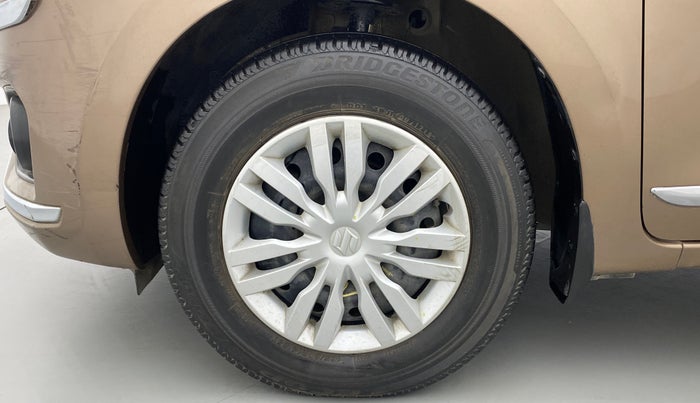 2018 Maruti Dzire VDI, Diesel, Manual, 36,182 km, Left Front Wheel