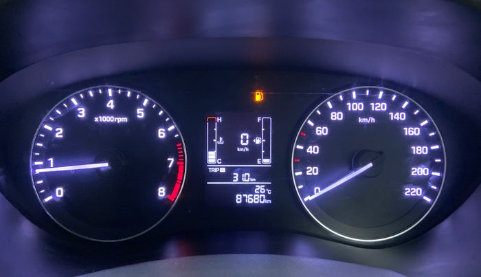 2016 Hyundai Elite i20 SPORTZ 1.2, Petrol, Manual, 87,710 km, Odometer Image
