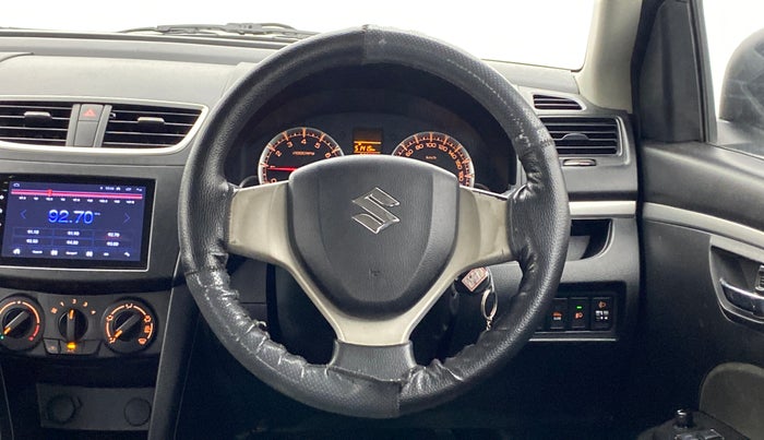 2013 Maruti Swift VXI D, Petrol, Manual, 62,488 km, Steering Wheel Close Up