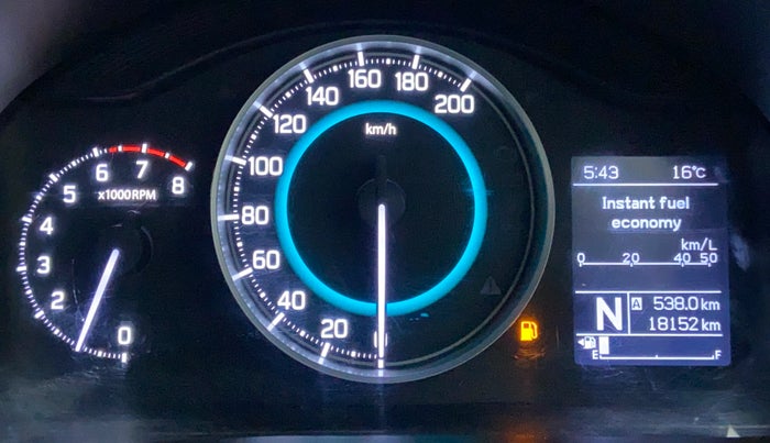 2017 Maruti IGNIS DELTA 1.2 K12 AMT, Petrol, Automatic, 18,127 km, Odometer Image