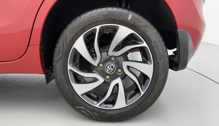 2019 Toyota Glanza V CVT, Petrol, Automatic, 6,015 km, Left Rear Wheel