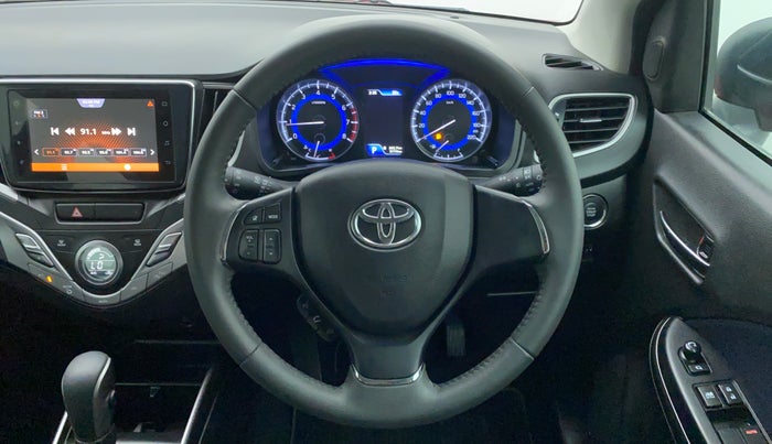 2019 Toyota Glanza V CVT, Petrol, Automatic, 6,015 km, Steering Wheel Close Up