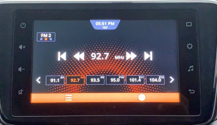 2019 Toyota Glanza V CVT, Petrol, Automatic, 6,015 km, Infotainment System
