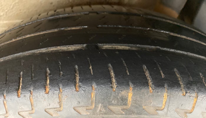 2018 Maruti IGNIS SIGMA 1.2, Petrol, Manual, 91,394 km, Left Rear Tyre Tread