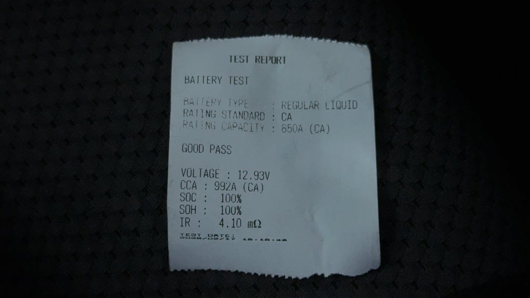 2017 Mitsubishi Triton Glx Plus (4x4), Automatic, 150949 km, Car Battery Health