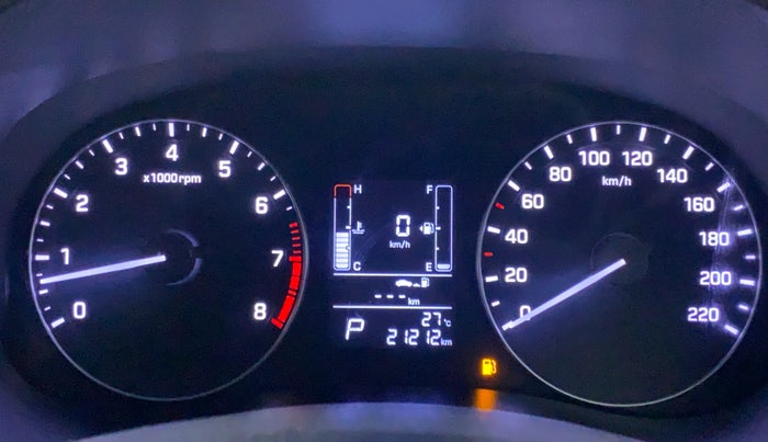 2019 Hyundai Creta 1.6 VTVT SX AUTO, Petrol, Automatic, 21,358 km, Odometer Image