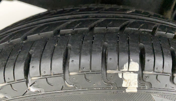 2019 Datsun Redi Go A, Petrol, Manual, 15,528 km, Right Rear Tyre Tread