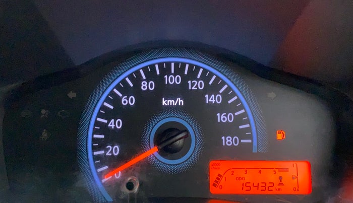 2019 Datsun Redi Go A, Petrol, Manual, 15,528 km, Odometer Image
