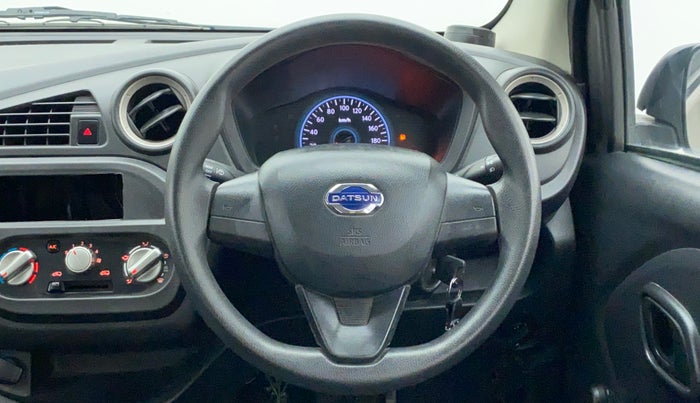 2019 Datsun Redi Go A, Petrol, Manual, 15,528 km, Steering Wheel Close Up