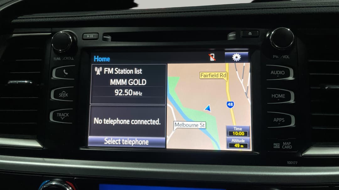 2017 Toyota Kluger Grande (4x4), Automatic, 110918 km, Infotainment System