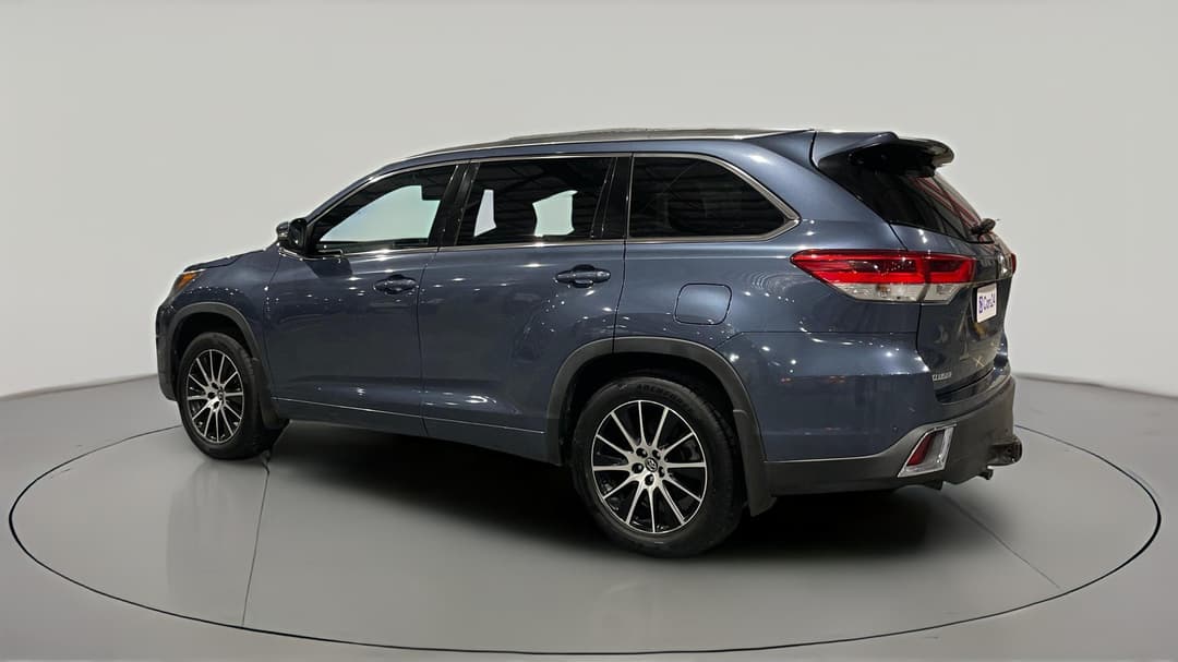 2017 Toyota Kluger Grande (4x4), Automatic, 110918 km, Left Back Diagonal (45- Degree) View