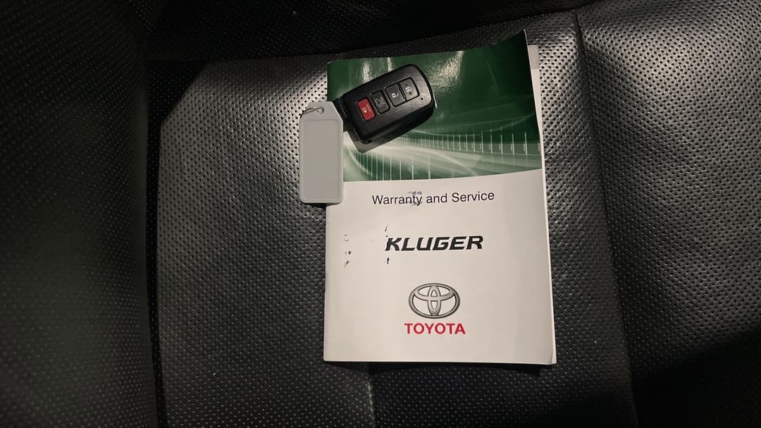 2017 Toyota Kluger Grande (4x4), Automatic, 110918 km, Key Close-up