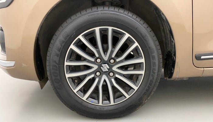 2017 Maruti Dzire ZXI PLUS AMT, Petrol, Automatic, 67,275 km, Left Front Wheel