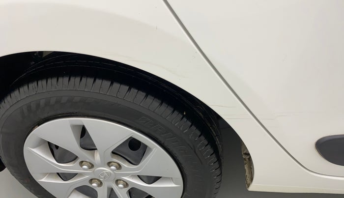 2017 Hyundai Xcent S 1.2, Petrol, Manual, 58,508 km, Right quarter panel - Minor scratches
