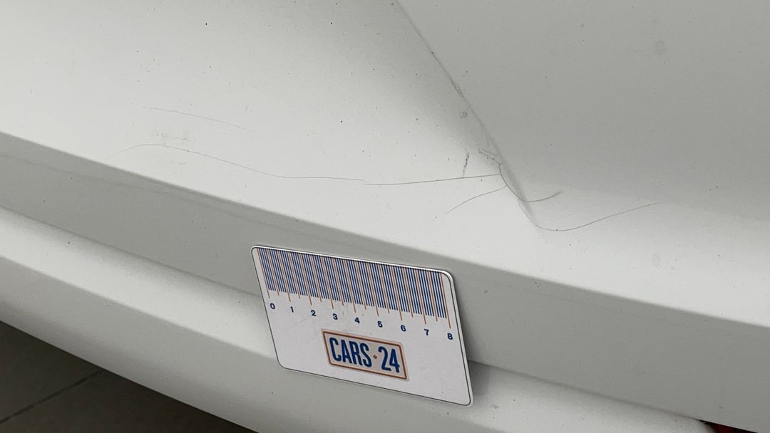 Bumper Rear Paint flaking