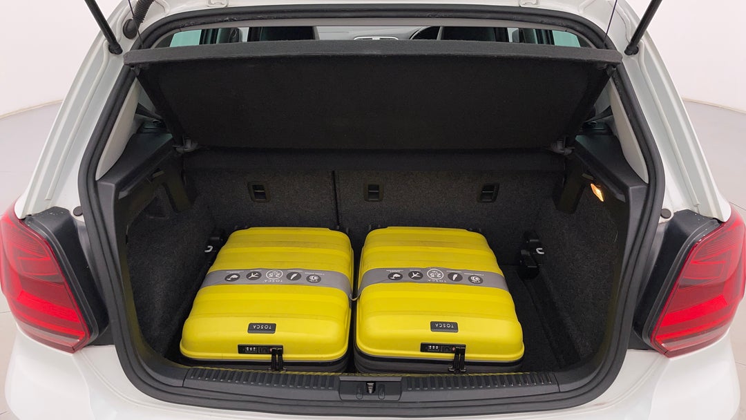 Boot Inside View with Luggage