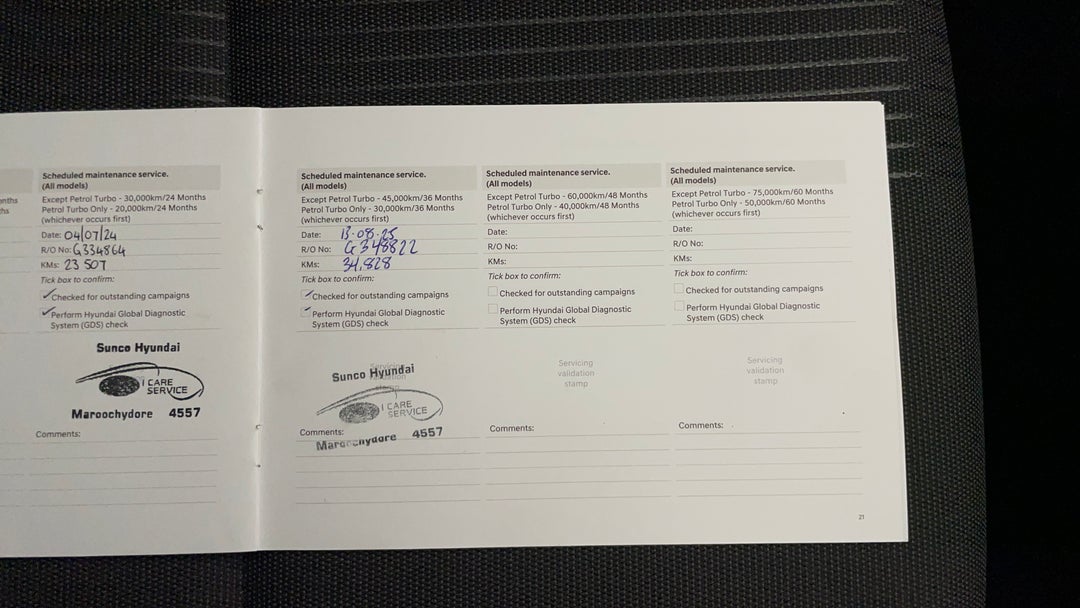 2022 Hyundai Venue Active, Automatic, 40909 km, Service History